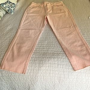 Madewell pink denim jeans size 29